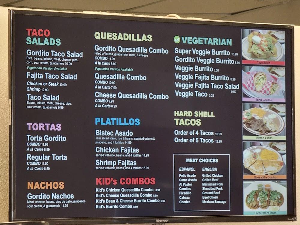 El Gordito Feliz Menu image 2